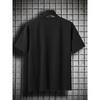 European Sizes Large Men's Casual Short Sleeved T-shirt Men's Summer Simple Plus Plus Large T-shirt, PLUS SIZE