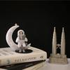 Cute Outer Space Astronaut Figurine Action Figure Toys Statue for Showpiece Home Living Room Decor Office Desktop Decoration Car Dashboard