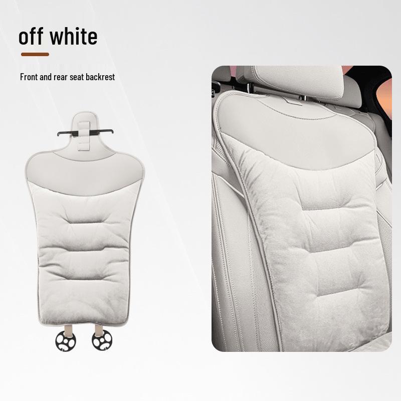 Winter Flannel Car Seat Cushions - Thick, Warm, Front & Rear Options