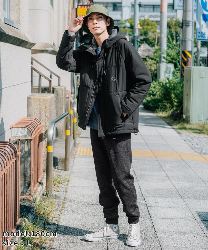 Cliff Mayer Men's Small Knit Fleece Climbing Pants, Brushed Lining, Charcoal