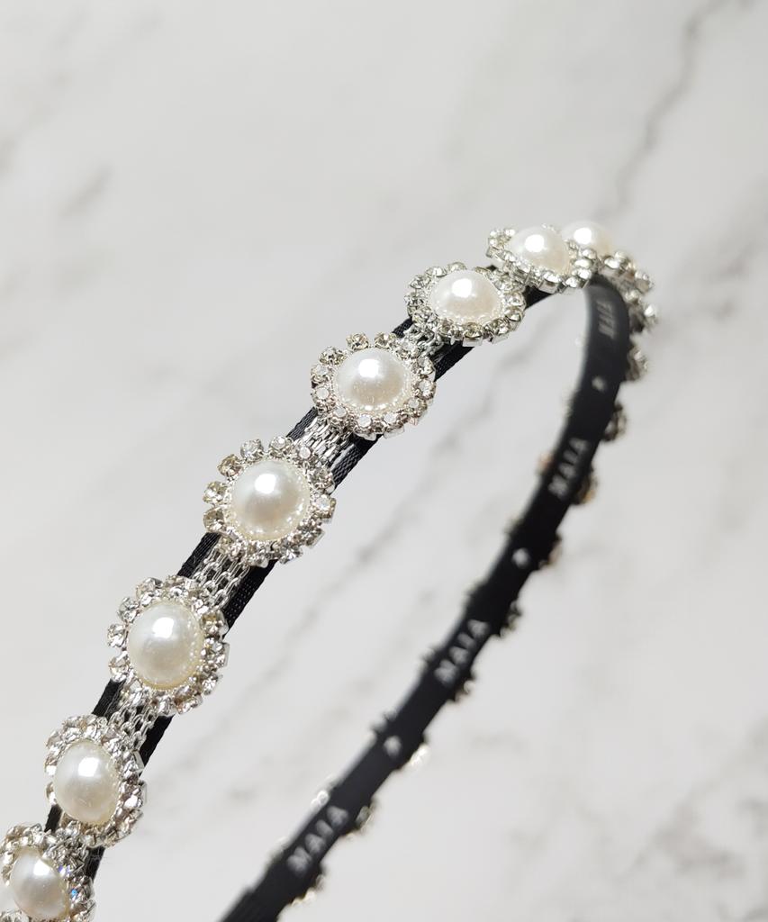 Maia Flower Jewel Princess Headband