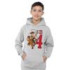 Toy Story Childrens/Kids IÂ´m 4 Woody Heather Birthday Pullover Hoodie