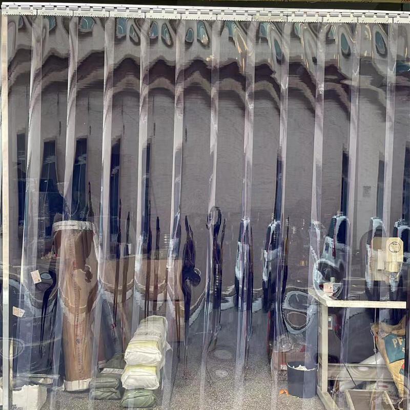 Transparent PVC Thermal Insulating Door Curtain