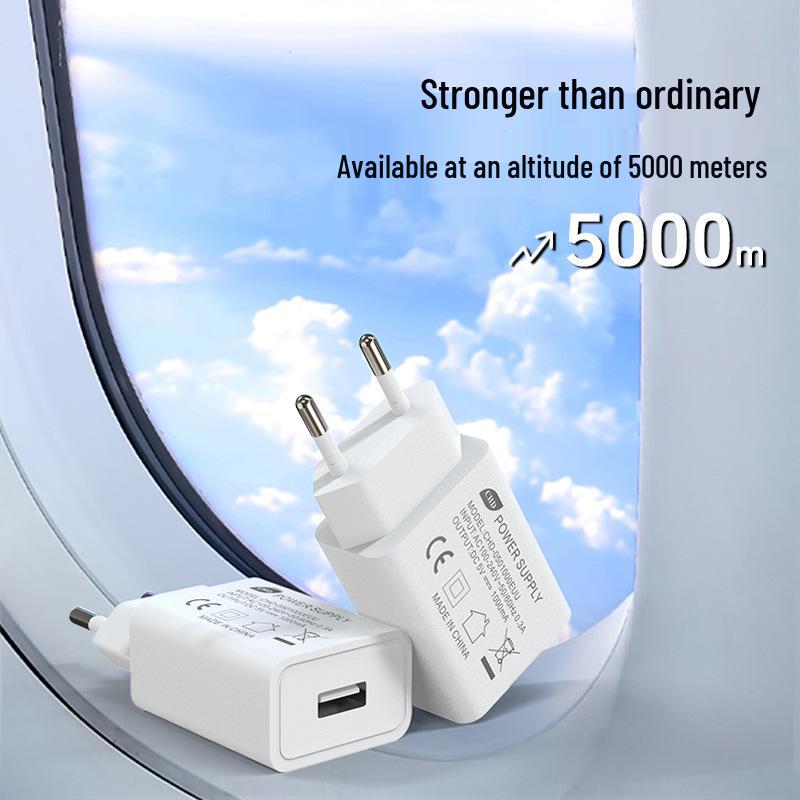 5V1A EU Charger CE/ROHS Certified USB Adapter for Fan, Speaker, Instrument FCC/CCC
