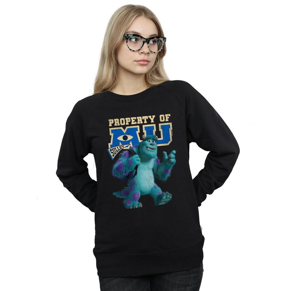 Disney Womens/Ladies Monsters University Property Of MU Sulley Sweatshirt
