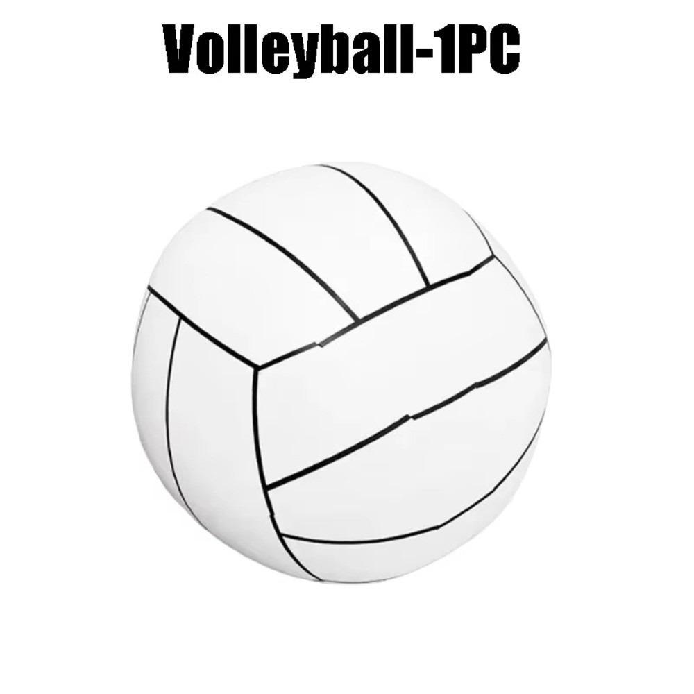 Baseball Style Inflatable Sports Balls Rugby Style Water Play Toys Summer Water Play Volleyball-1PC