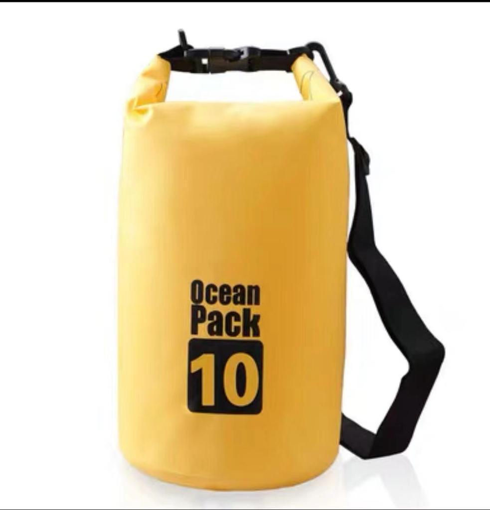 PVC Waterproof Outdoor Backpack: Beach, Rafting, and Swimming Bag