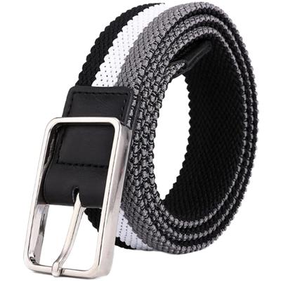 Greenie Golf Perfect for and Men's Belt, Tricolor, 105cm, Casual, Business, Outdoor, Work, Airsoft, Fishing, GR-2210-01 (Black)