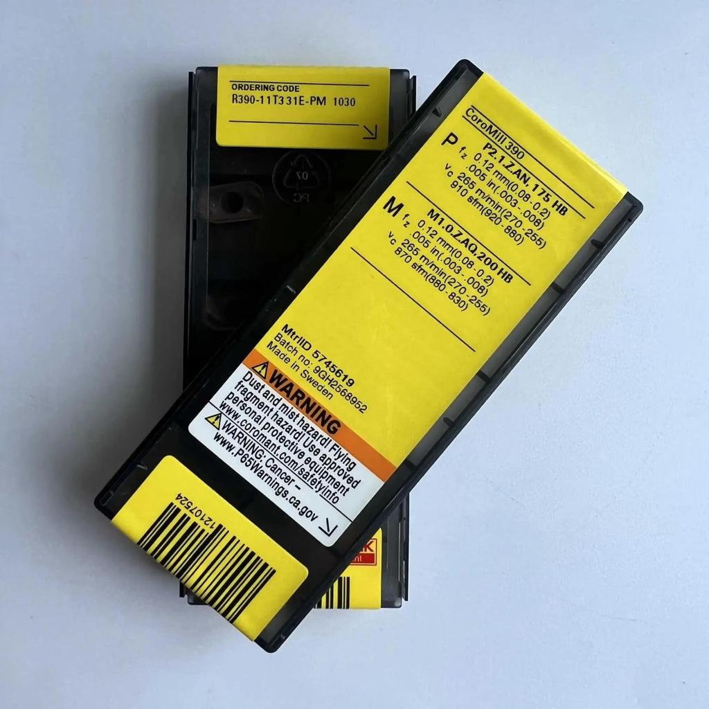 R390-11T331E-PM 1030 / Industrielle Wendeschneidplatten aus Hartmetall 10 STÜCK