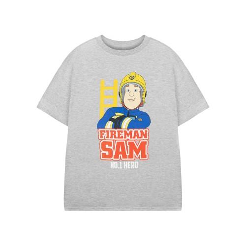 Fireman Sam Jungen Helden-T-Shirt NR.1