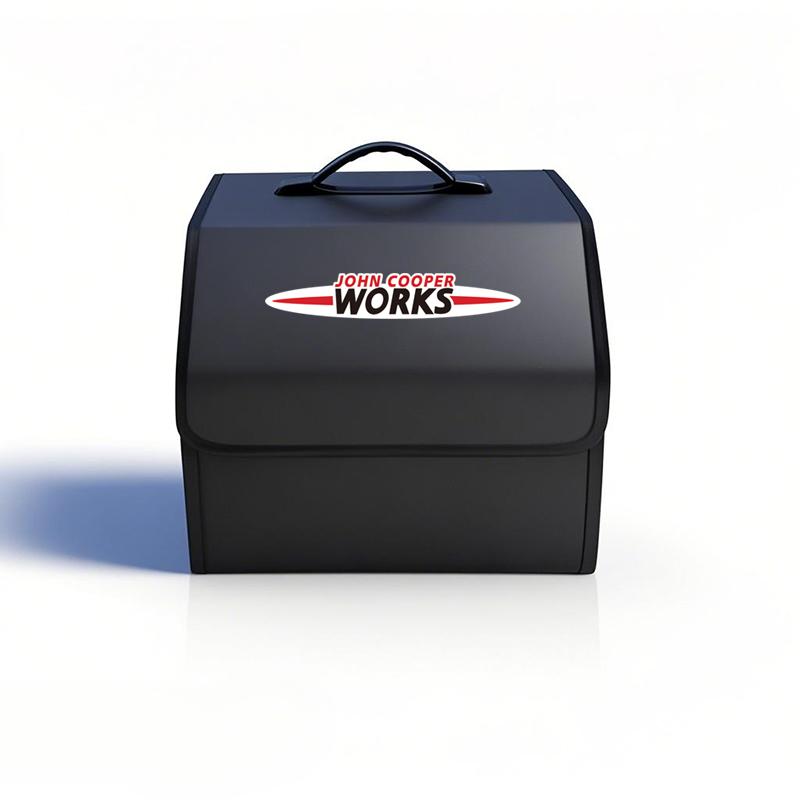 Auto-Emblem-Aufbewahrungsbox Faltbare Auto-Kofferraum-Organizer-Tasche Für MINI WORKS One Cooper JCW R60 R59 R58 R57 R56 R55 R53 R52 F55 F56.