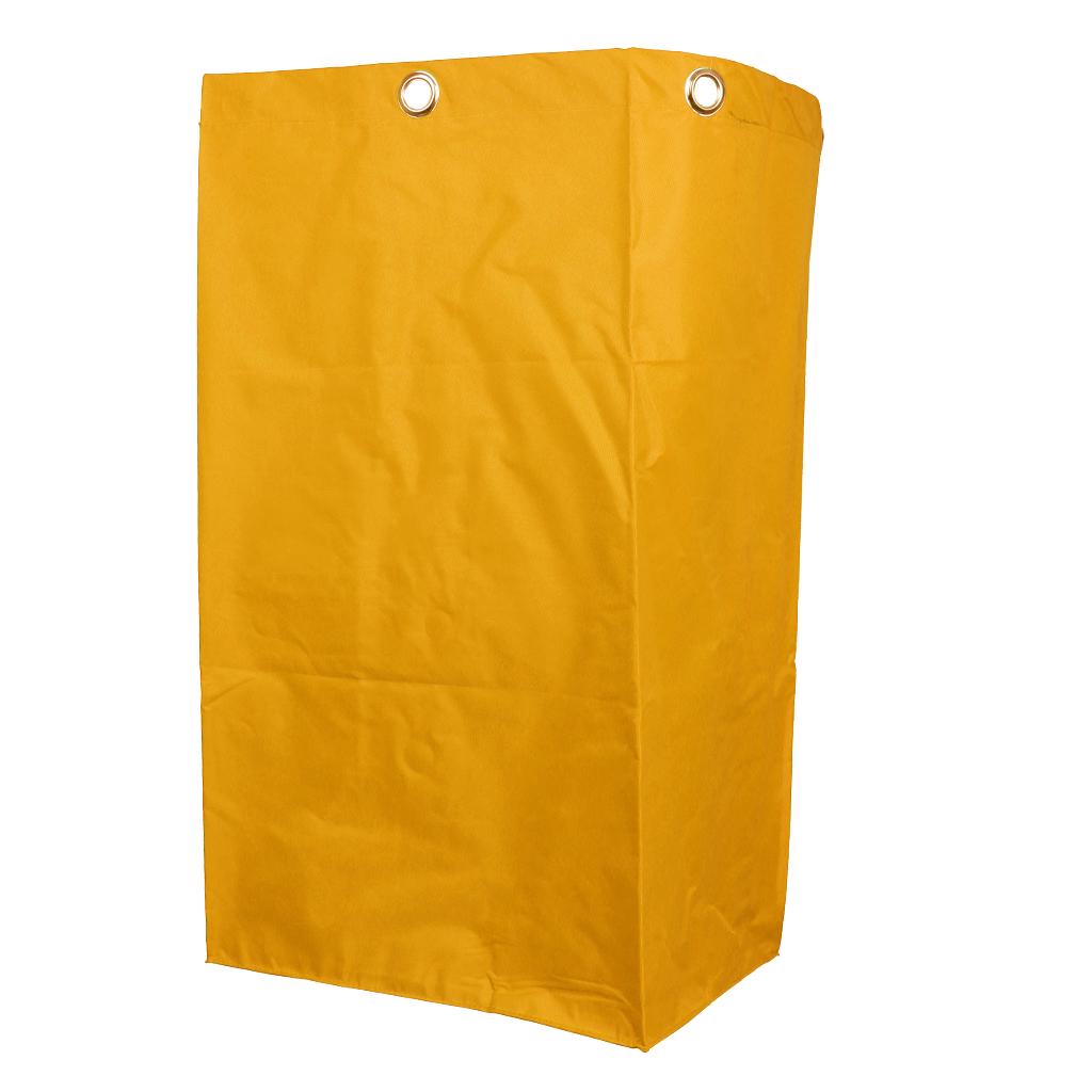 Oxford Waterproof Janitorial Cleaning Cart Replacement Bag Hotel Service Cart Bag for Housekeeping Cleaning Tool 40x28x69cm