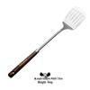 ZISIZ 304 Stainless Steel Spatula Set with Wooden Handles