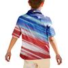 Boys' Casual Loose Short Sleeved Shirt With Fashionable Printed Shirt Top
