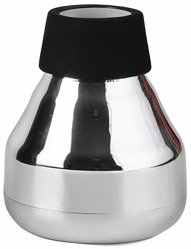 PAMPET ZOE Mini Trumpet Mute, Lightweight ABS Resin Trumpet Mute, Silver