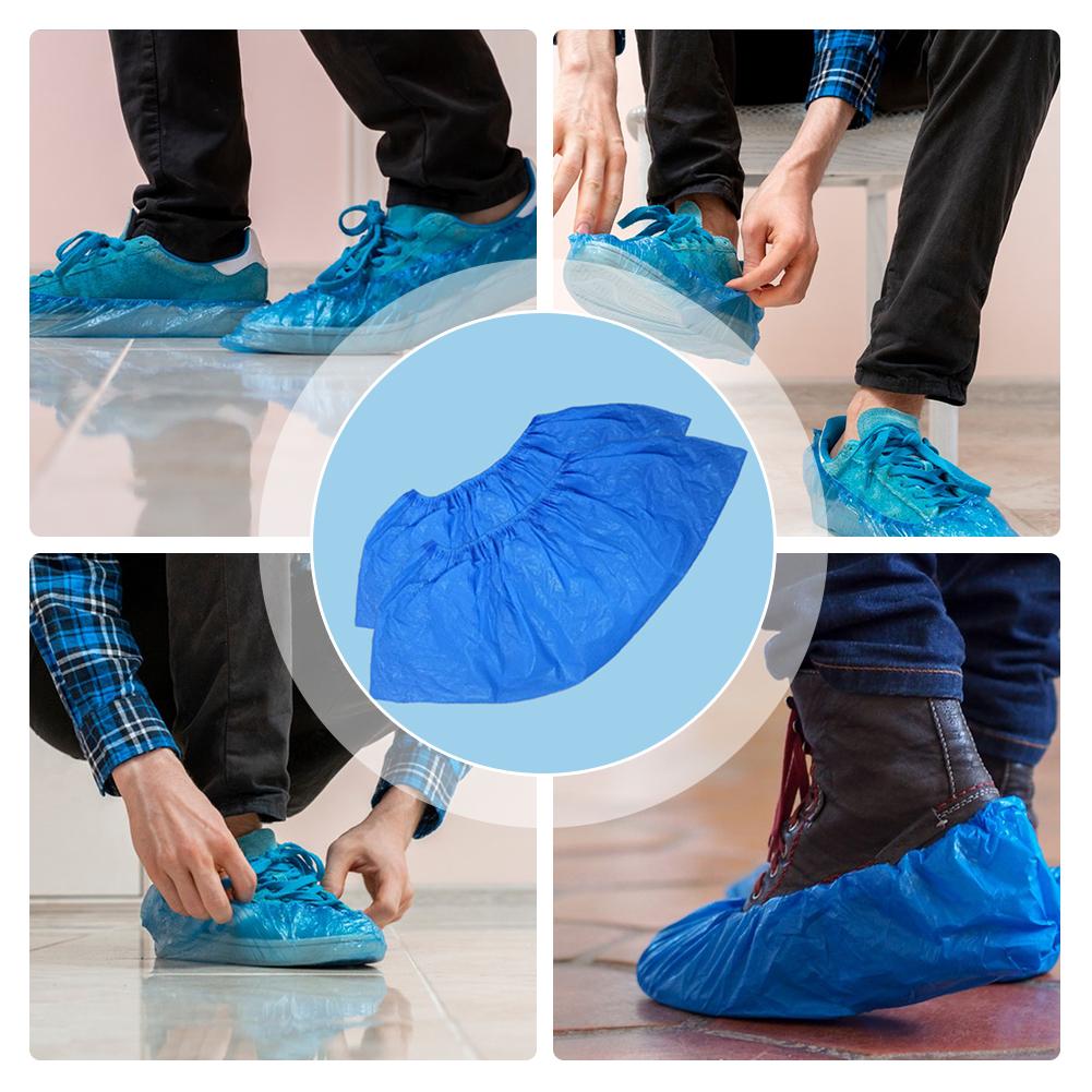100PCS Indoor Waterproof Shoe Covers Portable Lightweight Shoe Cover For Hotel China Mainland