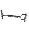 36 Inch Lawn Aerator with 15 Iron Spikes T Handle Manual Soil Aerating Tool Set for Yard Garden
