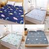 Snoopy Cartoon Mattress Pad With Thick Teflon Fabric For Home And Dorm Use