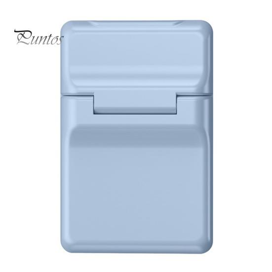 

Магнитный держатель для телефона-кошелька с 3 слотами для карт, держатель для карт для iPhone, многофункциональная регулируемая подставка для телефона для чехлов MagSafe светло-синий