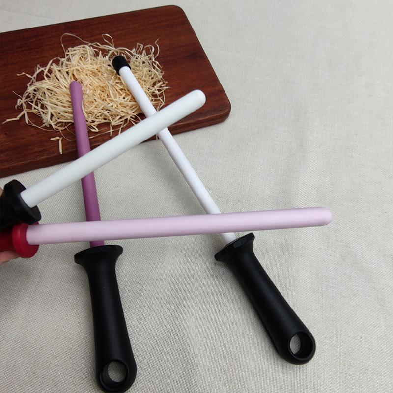 Knife Sharpening Rod Ceramic 10/12Inch Knife Sharpener Sharpening Steel Quickly Sharpening System Professional Kitchen Tools
