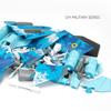 1:72 Creative Military Series Sukhoi Su-27 Flanker Fighter Building Blocks Multi-Role Heavy Jet Model Toys For Boys Xmas Gifts
