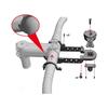 [REC-MONTHS] Narrow Mount R+Narrow1 for Smartphones, Rotatable, Handle Diameter 31.8mm, Aluminum