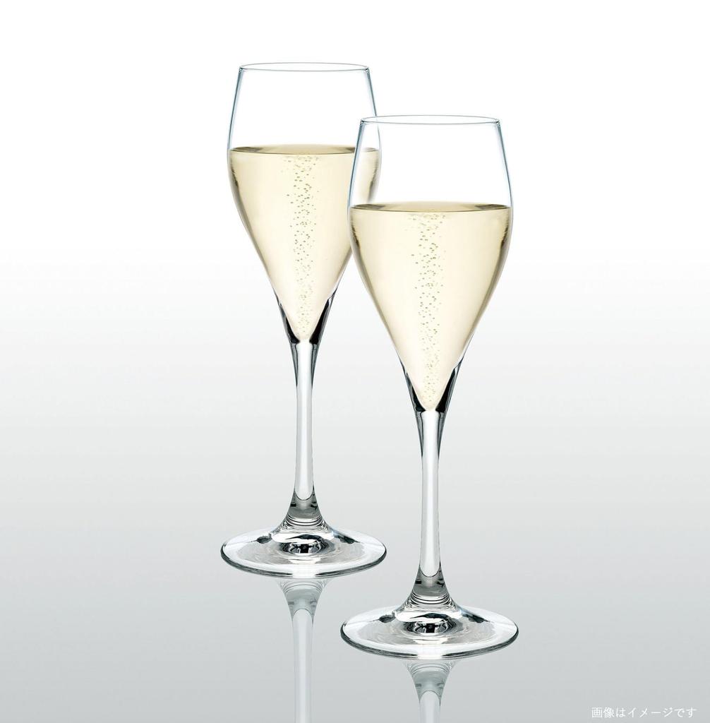 Toyo Sasaki Glass Champagne Glass, Handmade Stem, 160ml Champagne Flute, Made In Japan, Glass, Champagne Cup, LS101-54F