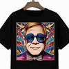 Elton John Tshirt 8 , Elton John Graphic Tee, Elton John Graphic Tee, Elton John