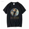 Old Crow Band Medicine Show T Shirt Men's Double Sided Pattern Vintage Washed Breathable Homme Stylish Fashion Graphic