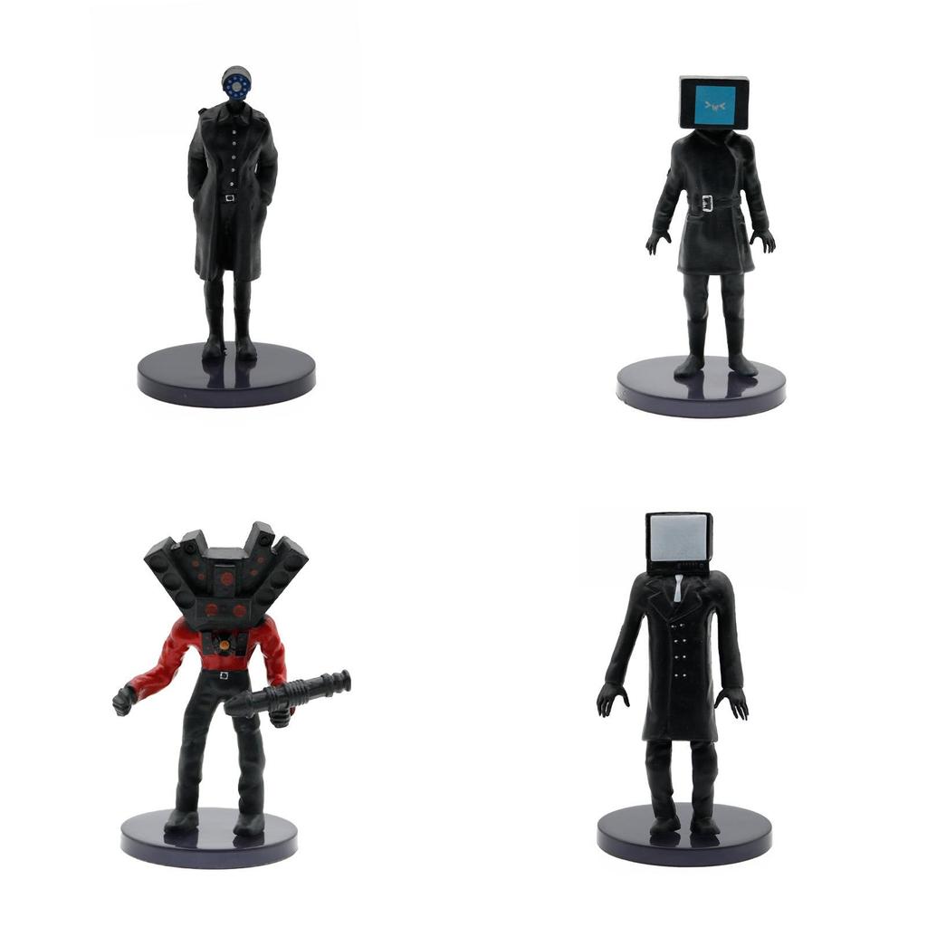 PVC-Material Toilettenmann vs. Überwachungsmann Figur Spielzeug Großhandel Jungenpuppe Anhänger Geschenk G291983 Toilettenmann 13 Stile