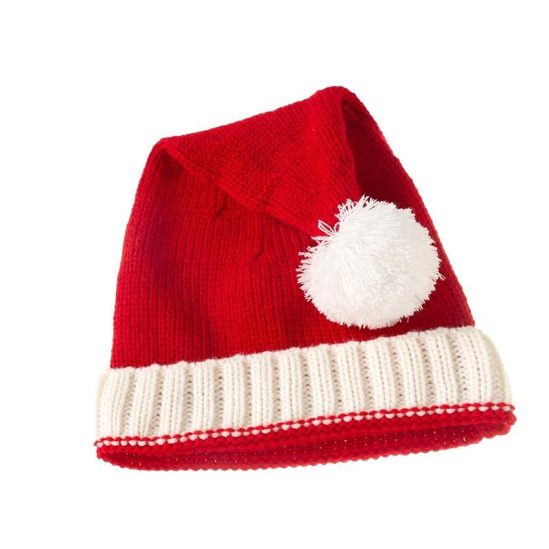 European and American Autumn and Winter New Parent-child Yarn Christmas Caps Children Knit Hat Ladies Warm Knitted Cap