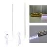 Professional Sax LED Leak Light Tester Lamp Flame Retardant Plastic Shell Accessories for Saxophone Flute Clarinet Repair