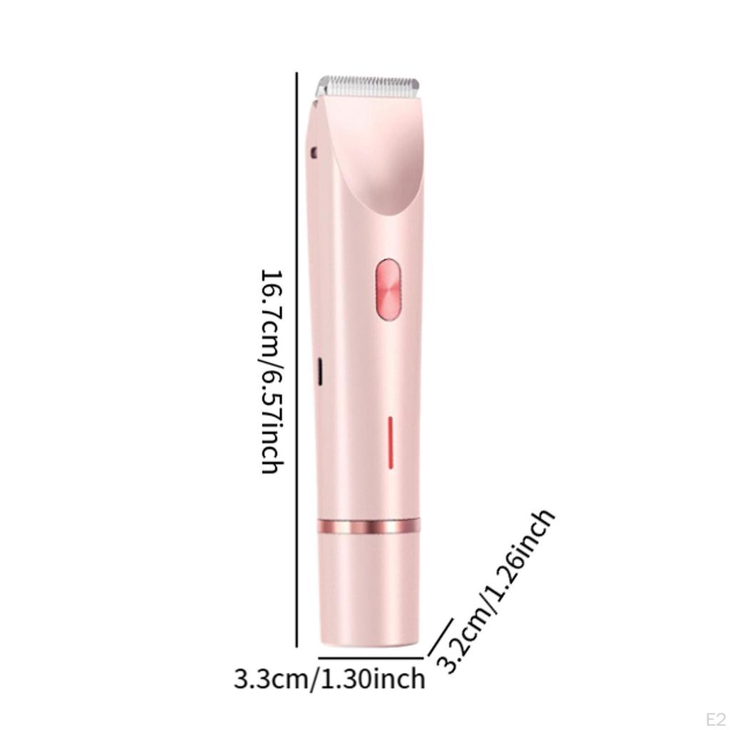 Damenrasierer Elektrischer Körperhaartrimmer für Achselhaare Schamhaare Arme