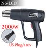Industrial Heat Gun 1000/2000W Electric Hot Air Gun Air Dryer for Soldering Thermal Blower Car Film Shrink Wrapping Tools