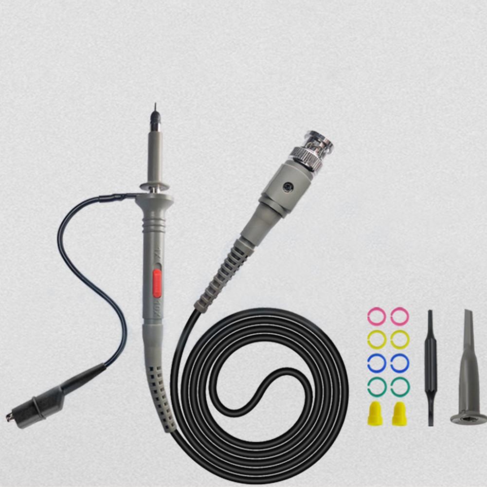 2 pieces of P6100 100MHZ oscilloscope For Alligator clip probe 10 to 1 test