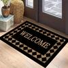 1pc Non-Slip Welcome Doormat - 100% Polyester Soft Durable Entryway Rug  Machine Washable Modern Home Decor with Fashion Comfort