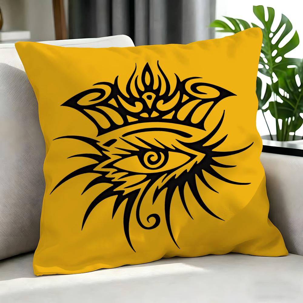 Band - Bob Dylan Cushion Cover Cushion Cover Set 4Pcs 50X50 45X45 40X40 Pillowcase Decorative Sofa Home Decor