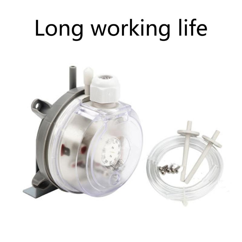 Long Time Use Air Differential Pressure Switches Small Adjustable 20 200Pa/30 300Pa/50 500Pa Portable for Maintenance