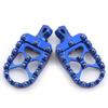 Motorcycle Black/Silver 1 Pair Foot Pegs  Aluminum Alloy & Stainless Steel For Harley-Davidson 2018-2019 CVO Road Glide FLTRXSE