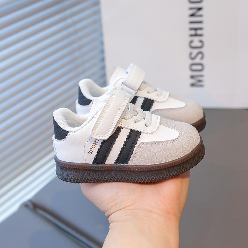 

Spring and Autumn New Boys Casual Shoes Soft Sole Children s German Training Shoes Spring Board Shoes Breathable Baby Girls Sneakers Fashion 16