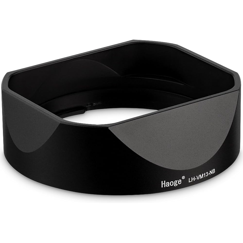 Haoge Square Metal Lens Bayonet Hood for Voigtlander 35mm F2, 35mm F1.5, 28mm F2.0 Type I & II Ultron Aspherical Vintage Line Leica VM Mount Lenses (L
