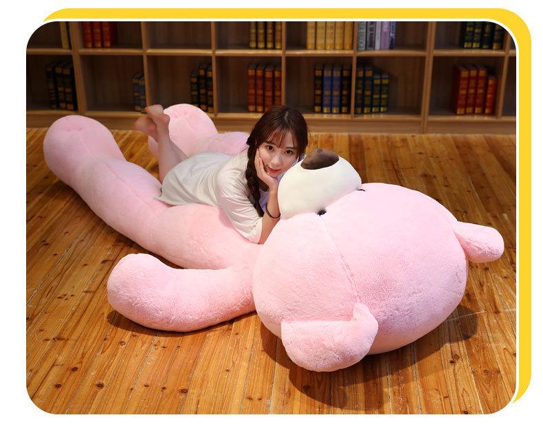 Extra Large 2-Meter Plush Hugging Bear Doll – Giant Stuffed Animal Pillow for Girls