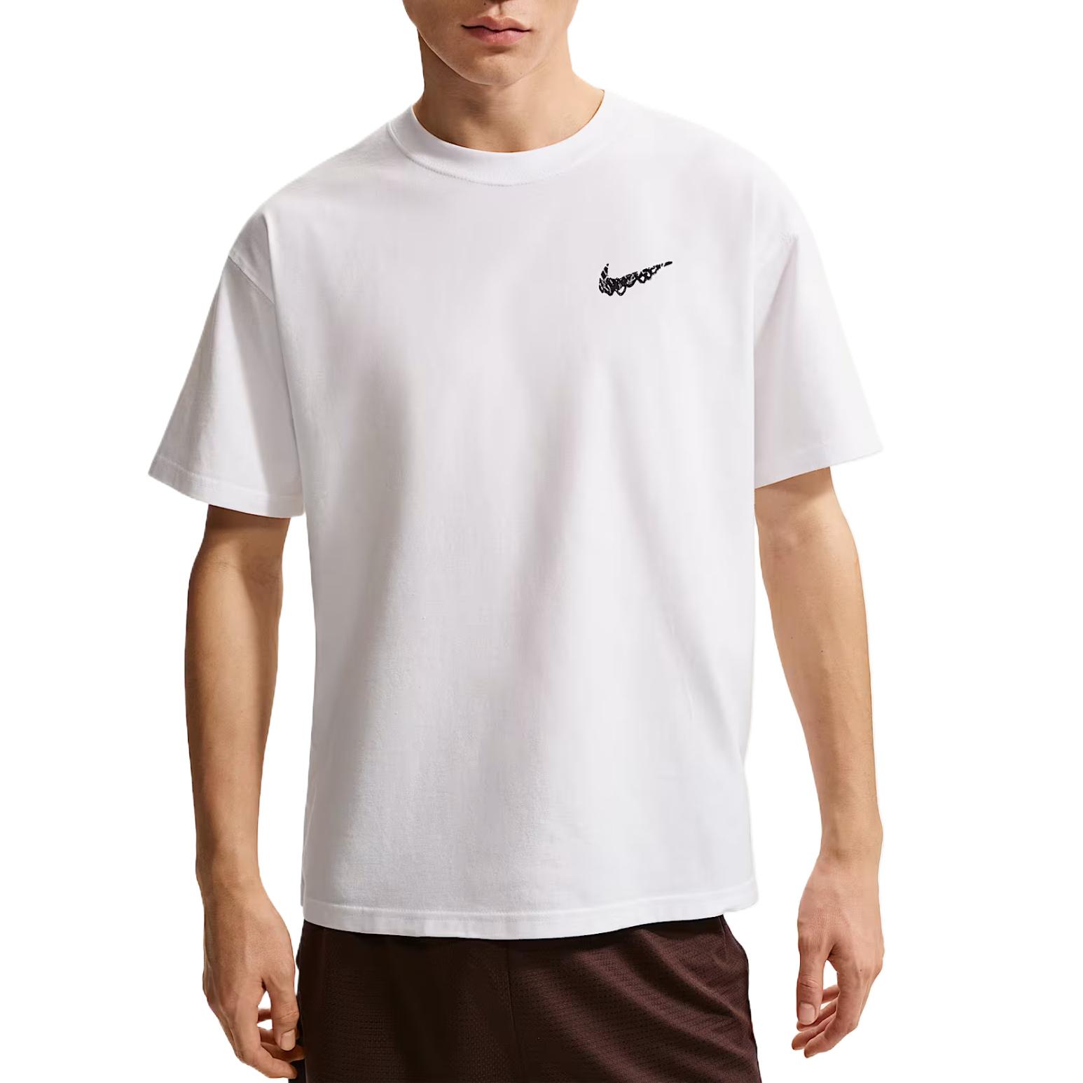 Nike Ribbed Soft Cotton Comfortable T-Shirt Men tops II0692-100 L