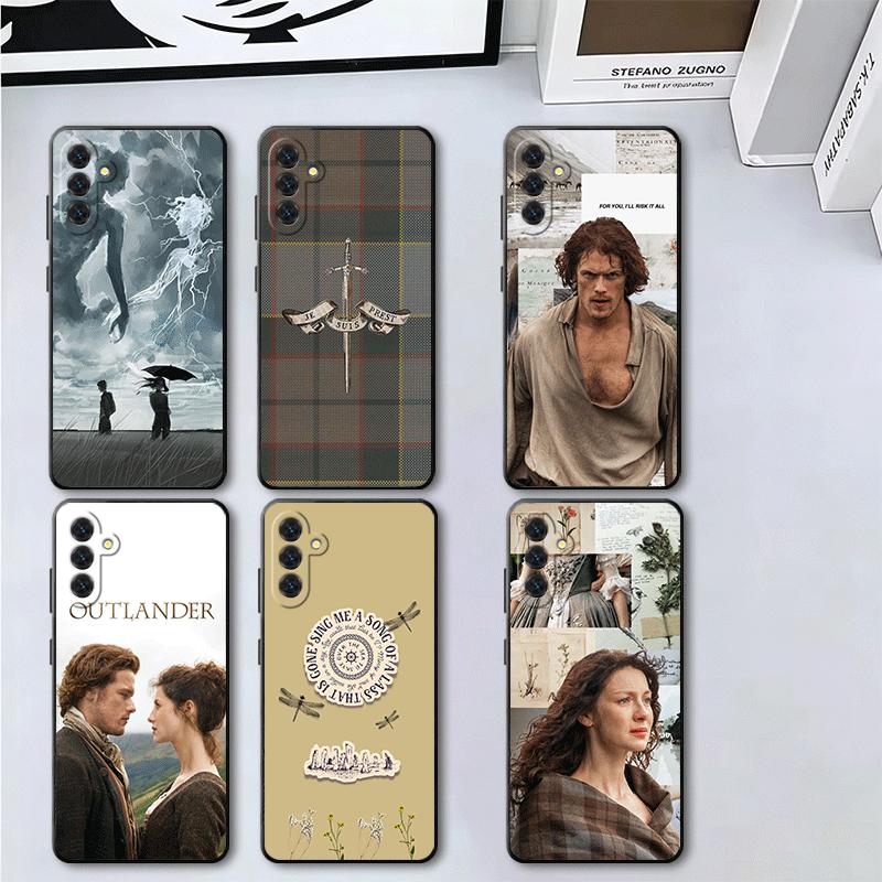 Outlander TV Claire Soft Phone Case for Samsung A17 A37 A57 A16 A26 A36 A56 A15 A25 A35 A55 A14 A24 A34 A54 A13 A23 A33 A53 A52
