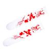 Reusable Holiday Party Supplies Halloween Horror Gloves, Creepy Red Hand Cosplay Prop for Party, Atmosphere Spooky Costume Accessory Haunted