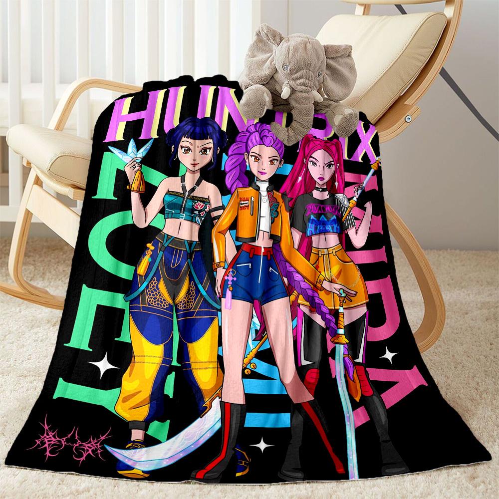 Huntress Power Squad Blanket Soft & Cozy Great for Bed Livingroom Chair Four Seasons Universal Modern Style Birthday Christmas Gift Blanket
