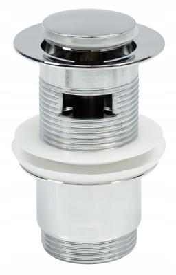 Washbasin Drain with Click-clack Plug