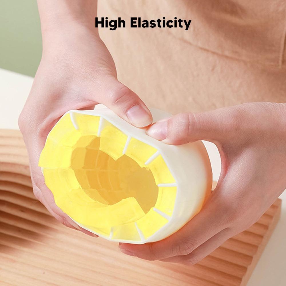 Silicone Mushroom Shape Ice Mold Mushroom Shape Ice Cube Tray Decompress Ice Lattice Mold Kitchen жёлтый