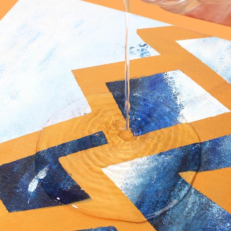 100ml Self-supporting Bag Waterproof Acrylic Paints Portable Small Packaging Paint Supplement Bag Studio Classroom Art Supplies