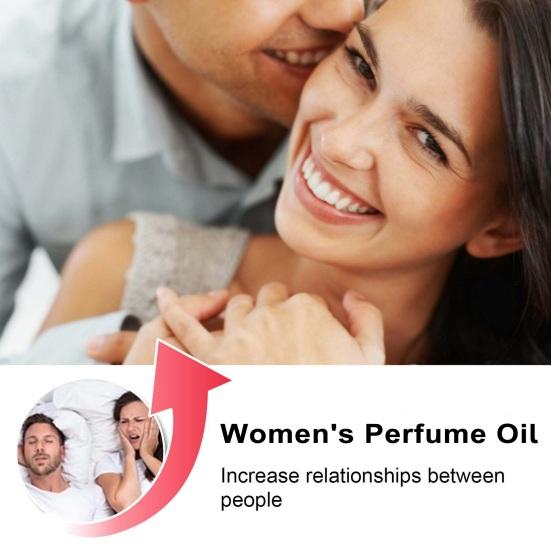 1 Bottle 10ml Women's Pheromone Oil Irresistible Fragrance Perfume for Long-lasting Dating Atmosphere